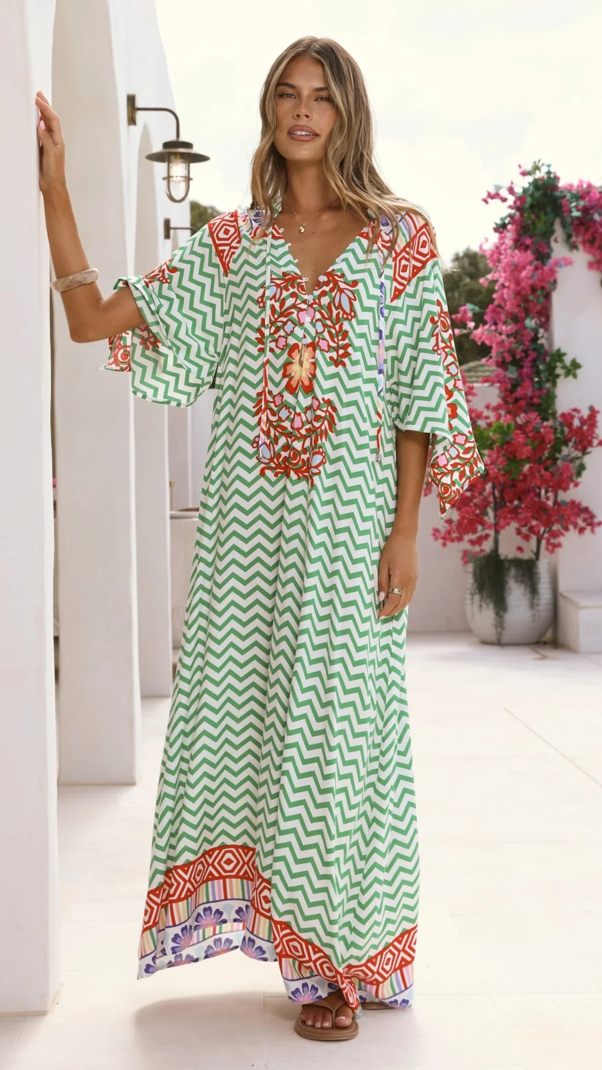 Bree Maxi Dress Ziggy Print