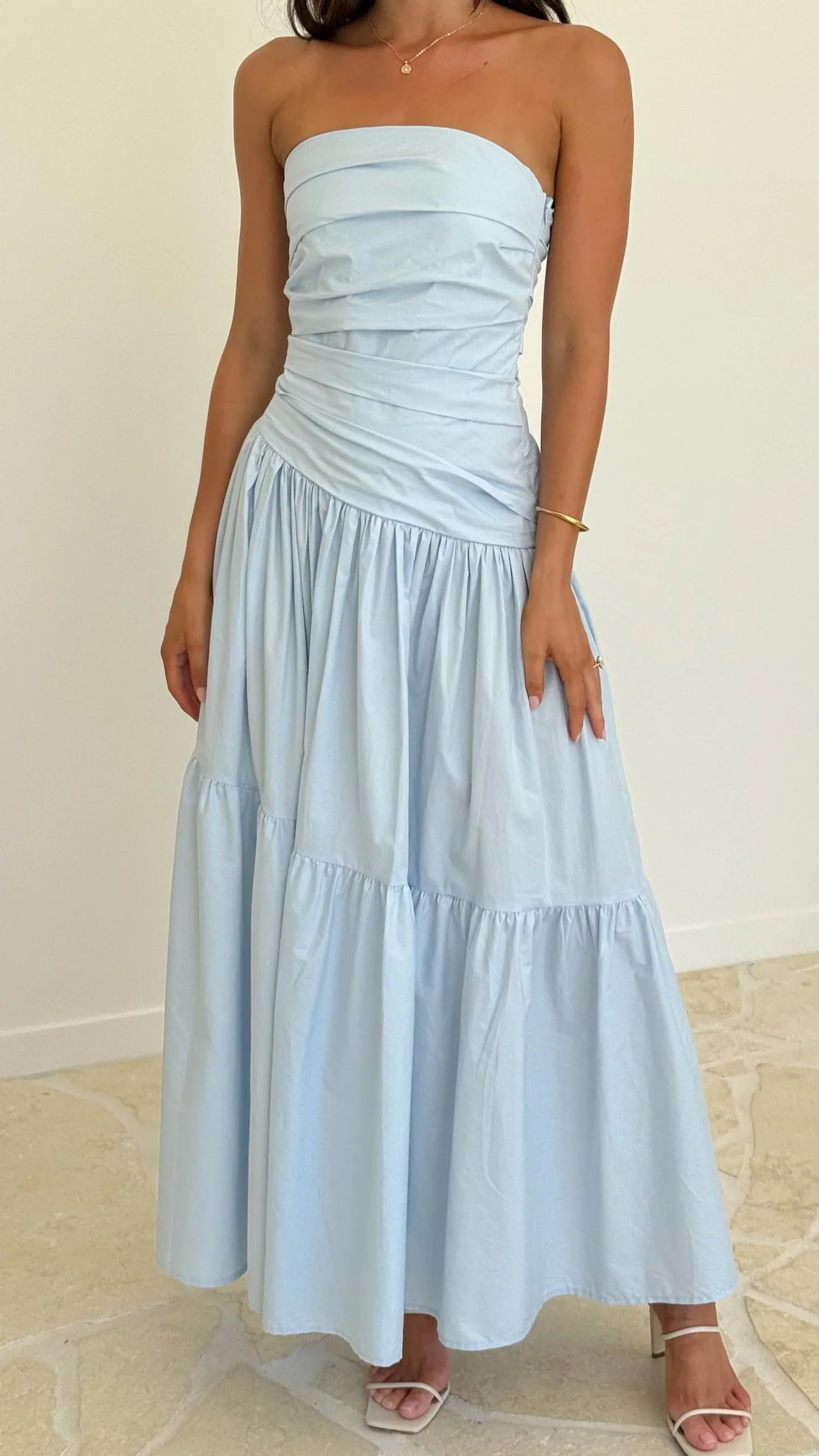 Lola Maxi Dress Blue