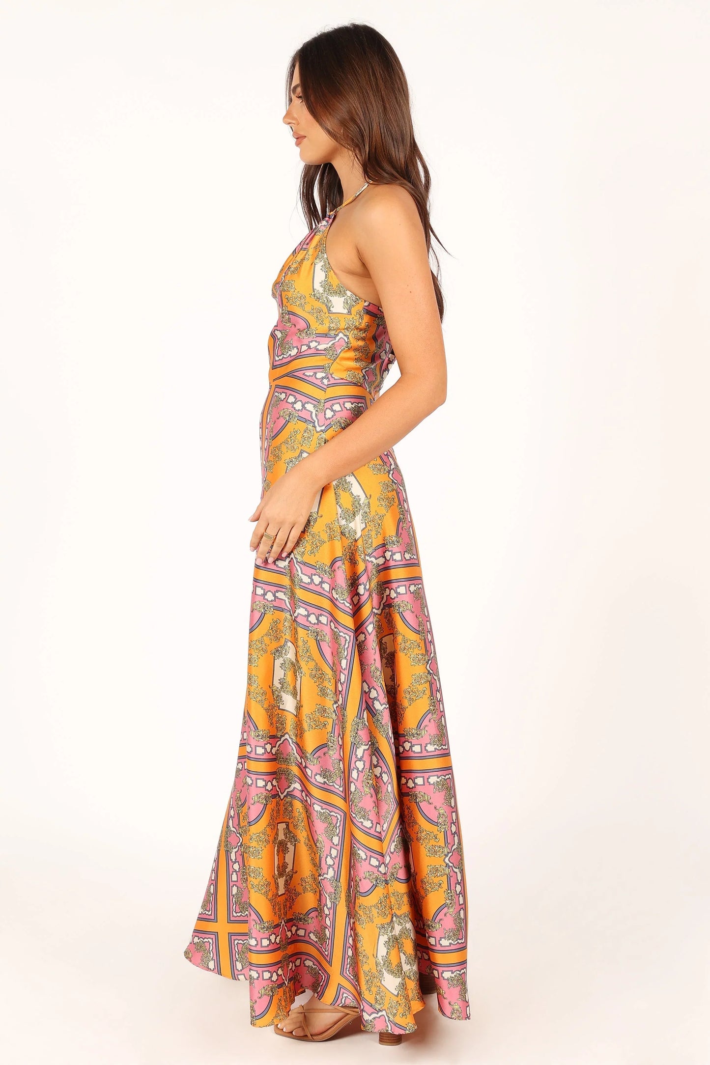 Amara Maxi Dress Tangerine