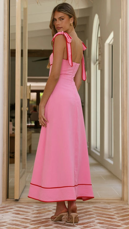 Beverly Maxi Dress Pink
