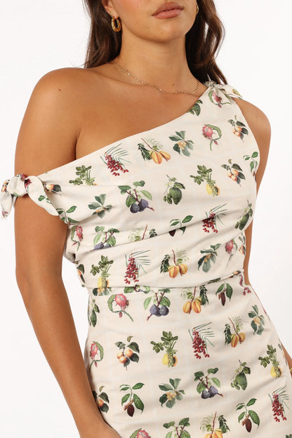 Mariella Off Shoulder Mini Dress Floral