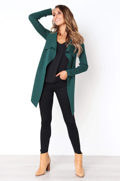 Zimmer Cardigan Forest Green
