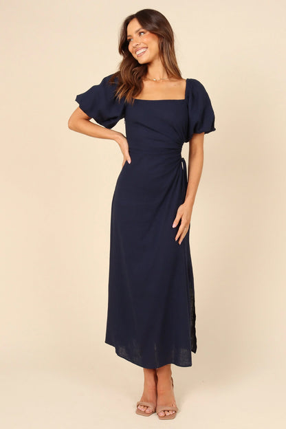 Chloe Cut Out Dress Navy