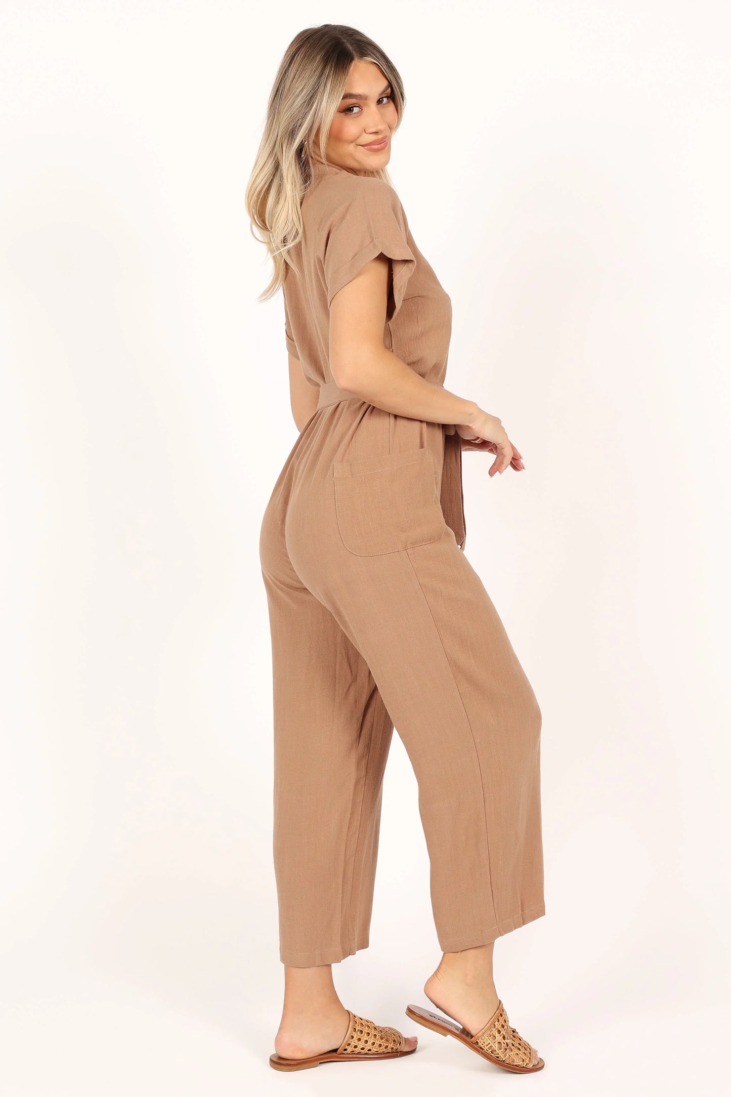 Archie Jumpsuit Mocha