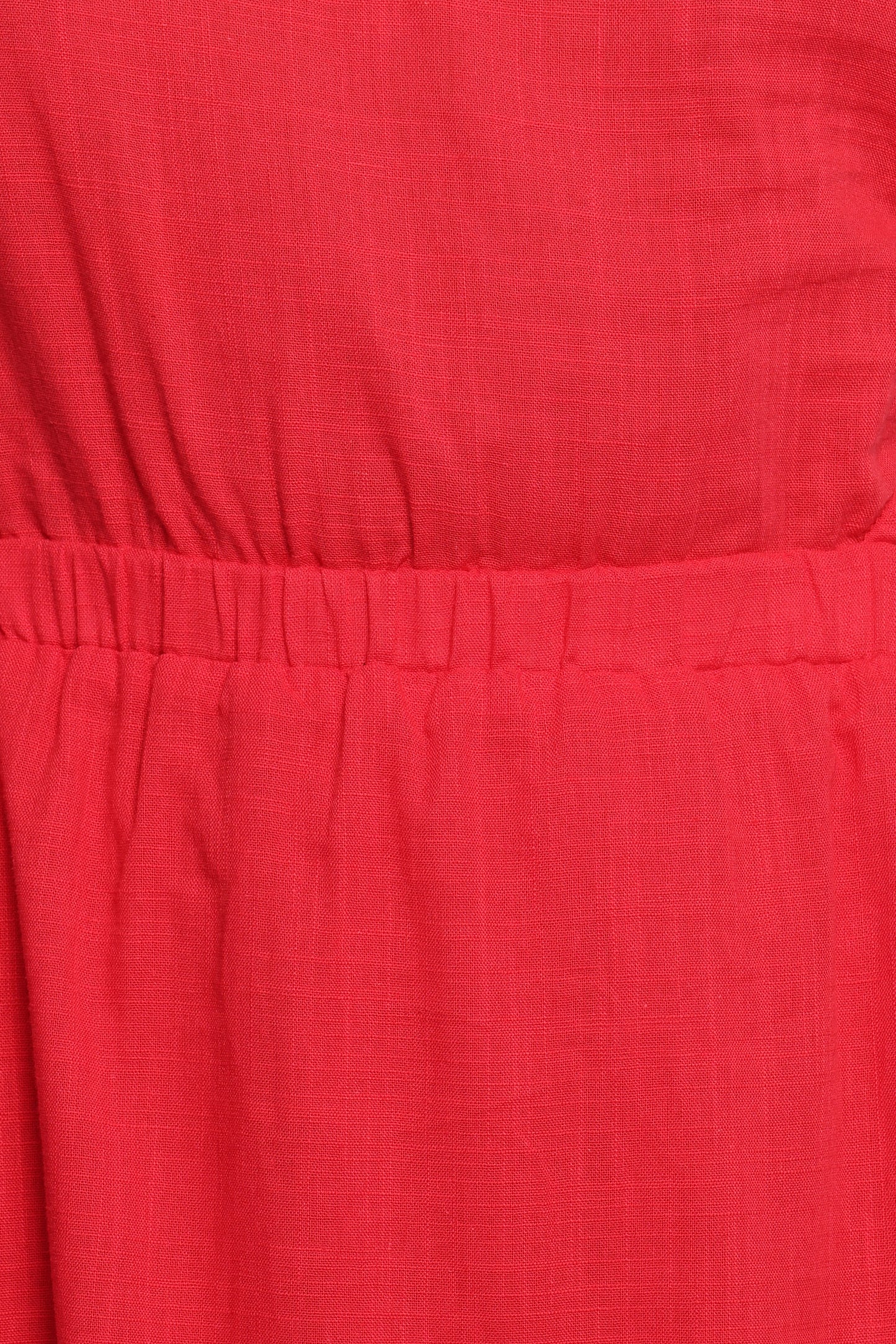 Teresa One Shoulder Midi Dress Red