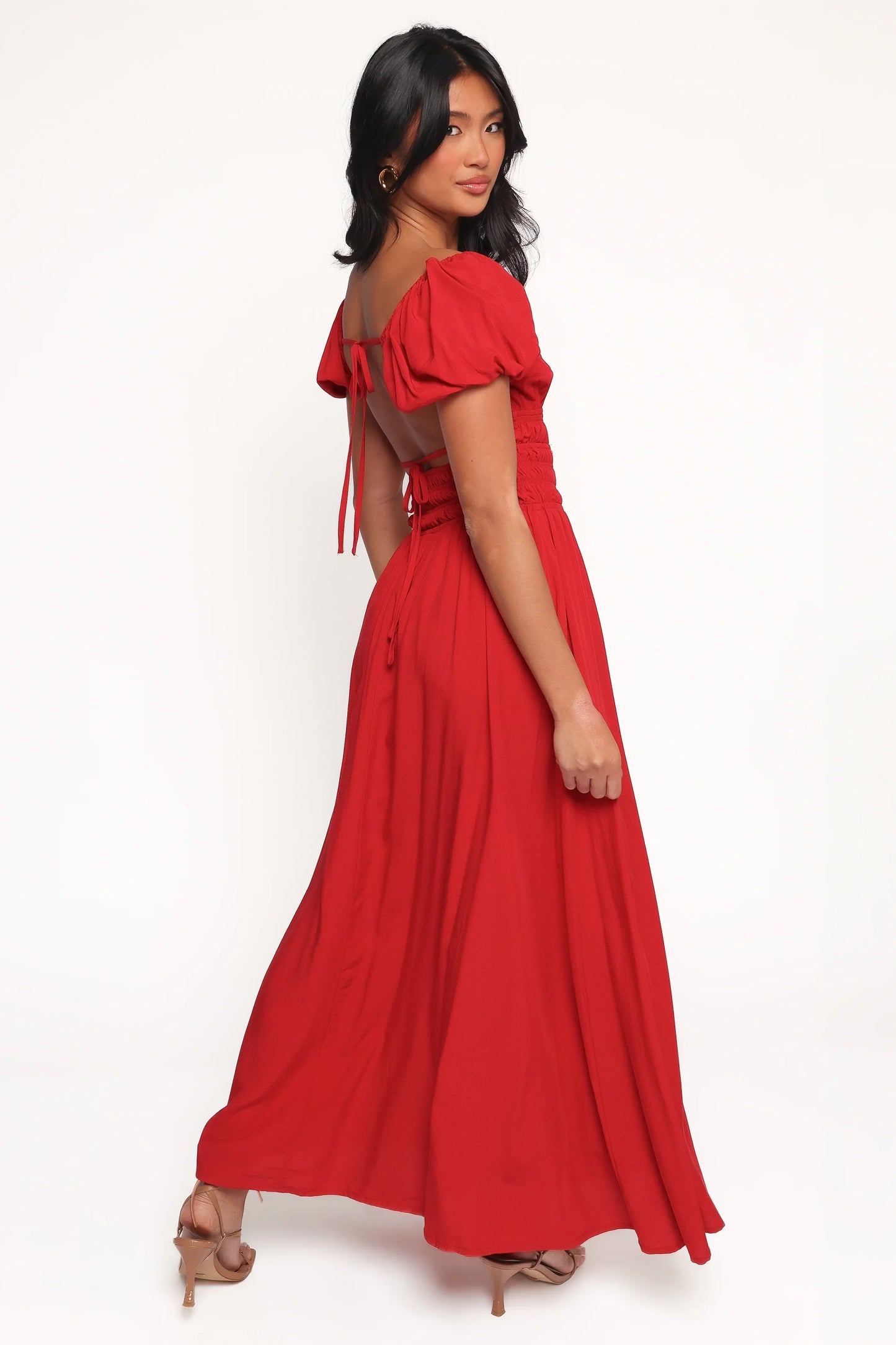Theodora Maxi Dress Red