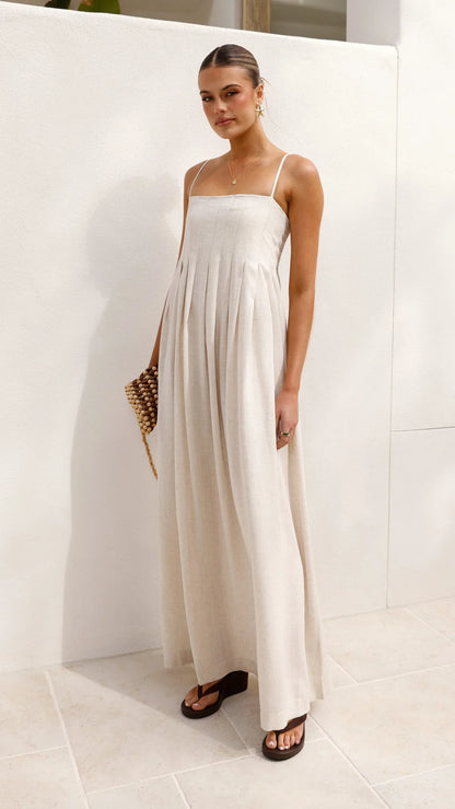 Pippy Maxi Dress Natural