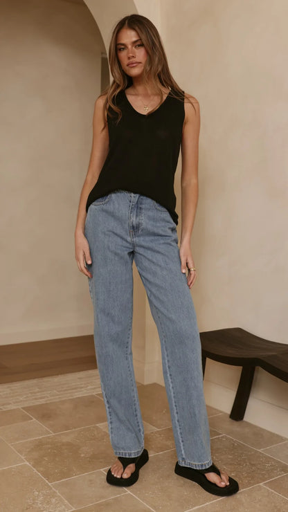 Zaeli Jeans Mid Blue