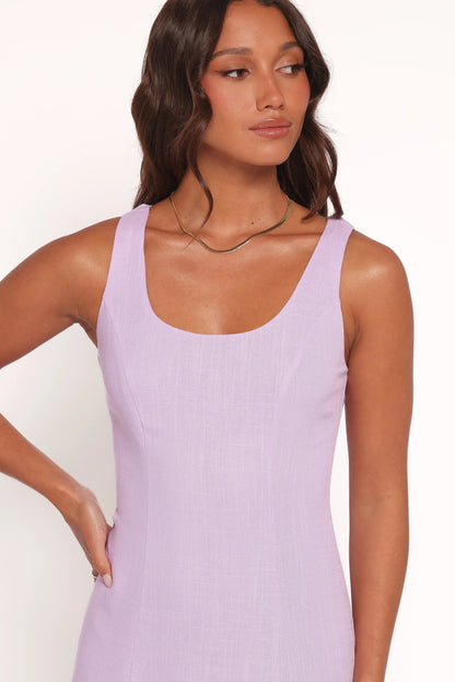 Tatum Maxi Dress Lilac