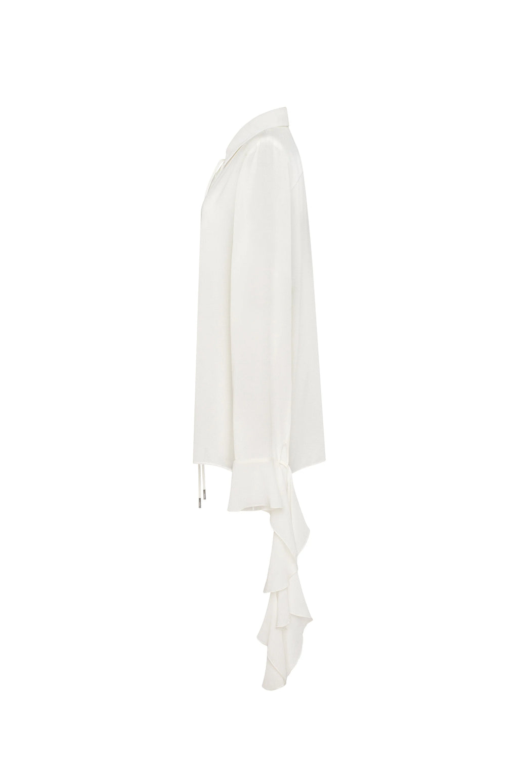 Ruffled blouse in white Xo Xo
