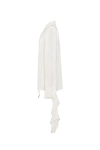 Ruffled blouse in white Xo Xo
