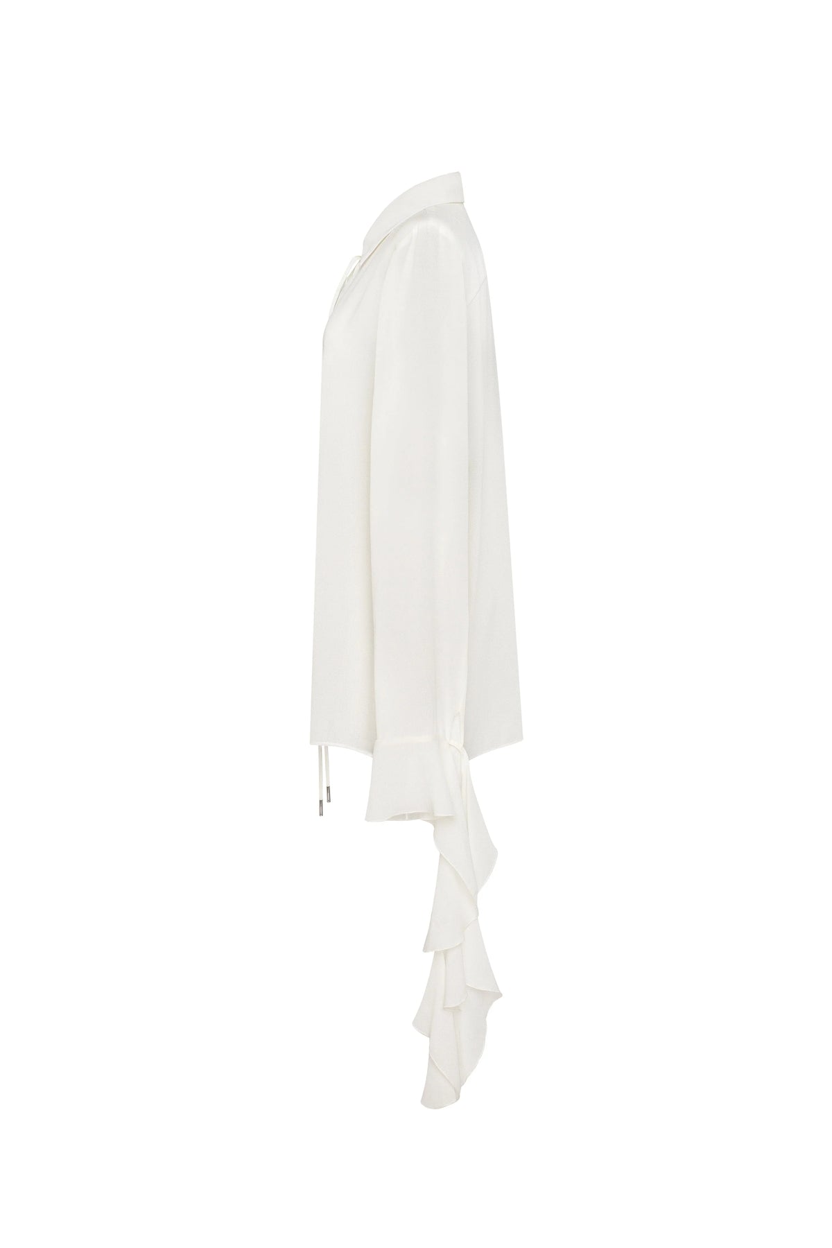 Ruffled blouse in white Xo Xo