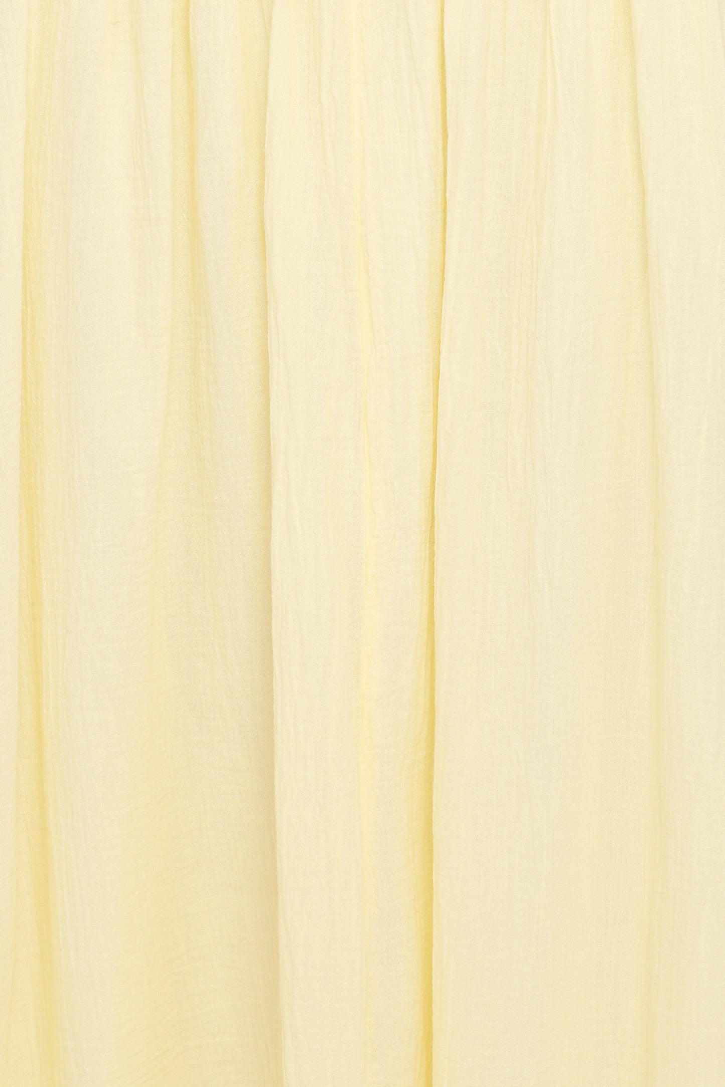 Enola Gather Midi Dress Yellow