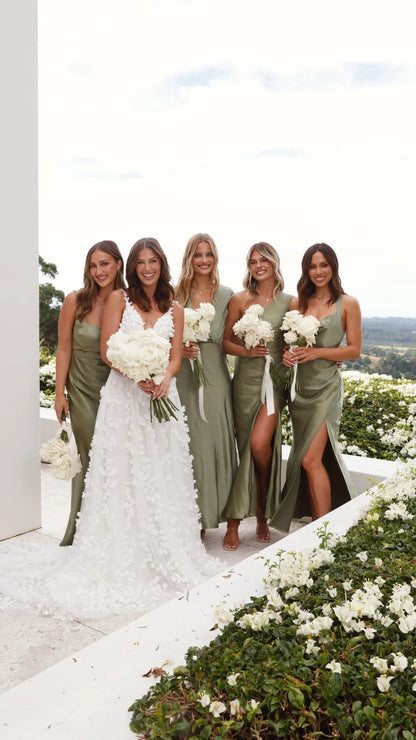 Alaria Maxi Dress Olive