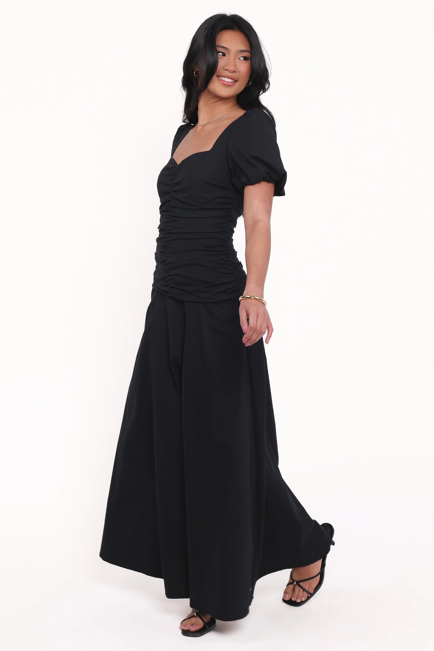 Denver Midi Dress Black