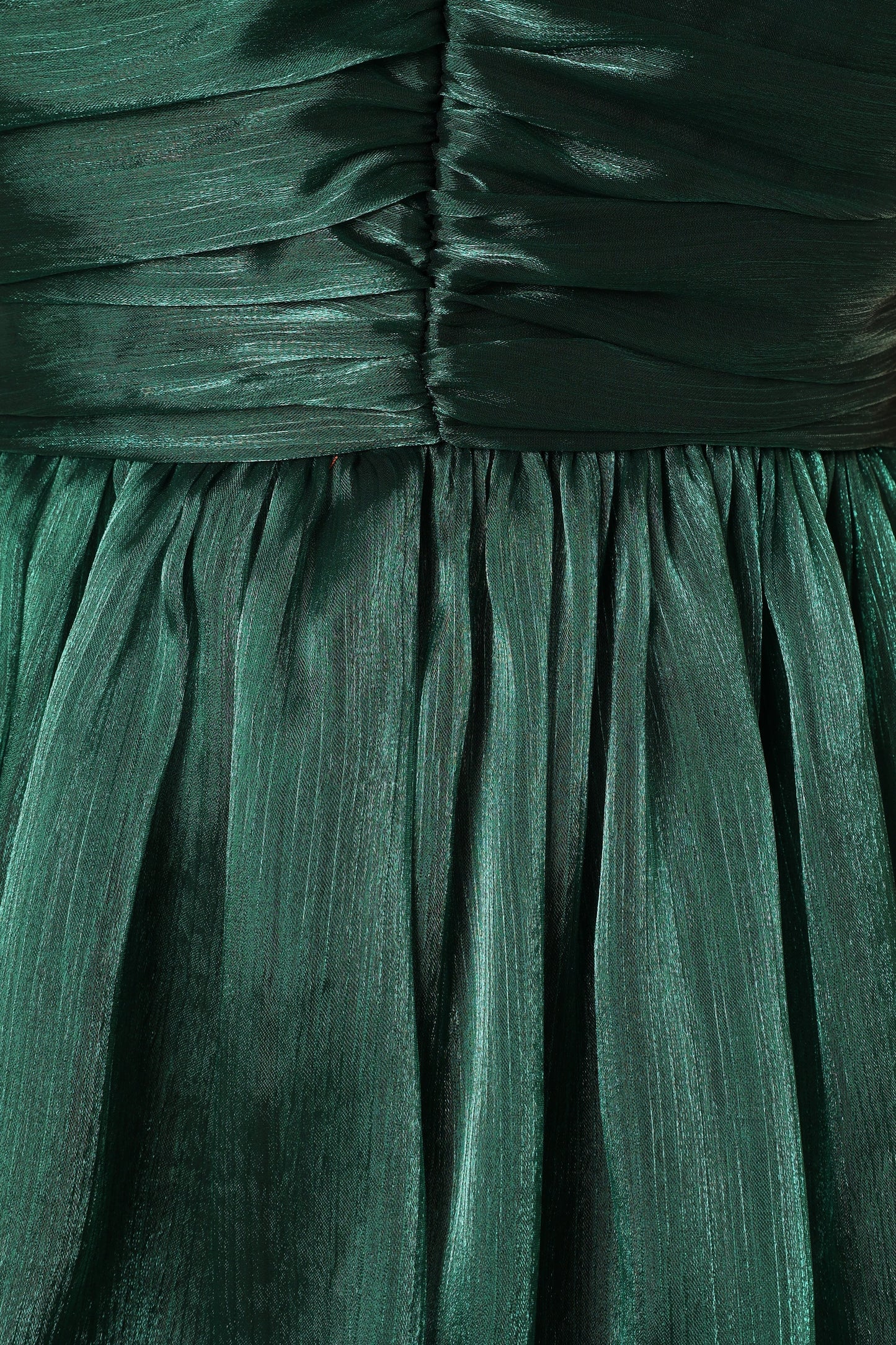 Jace Tiered Maxi Dress Shimmer Emerald