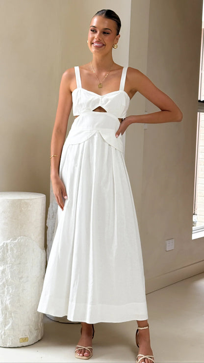 Harleigh Maxi Dress White