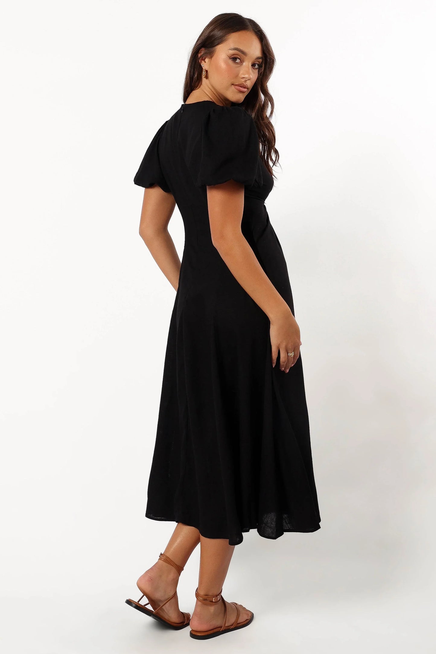 Matilda Midi Dress Black