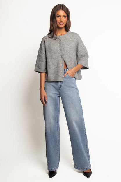 Lilith Knit Top Grey