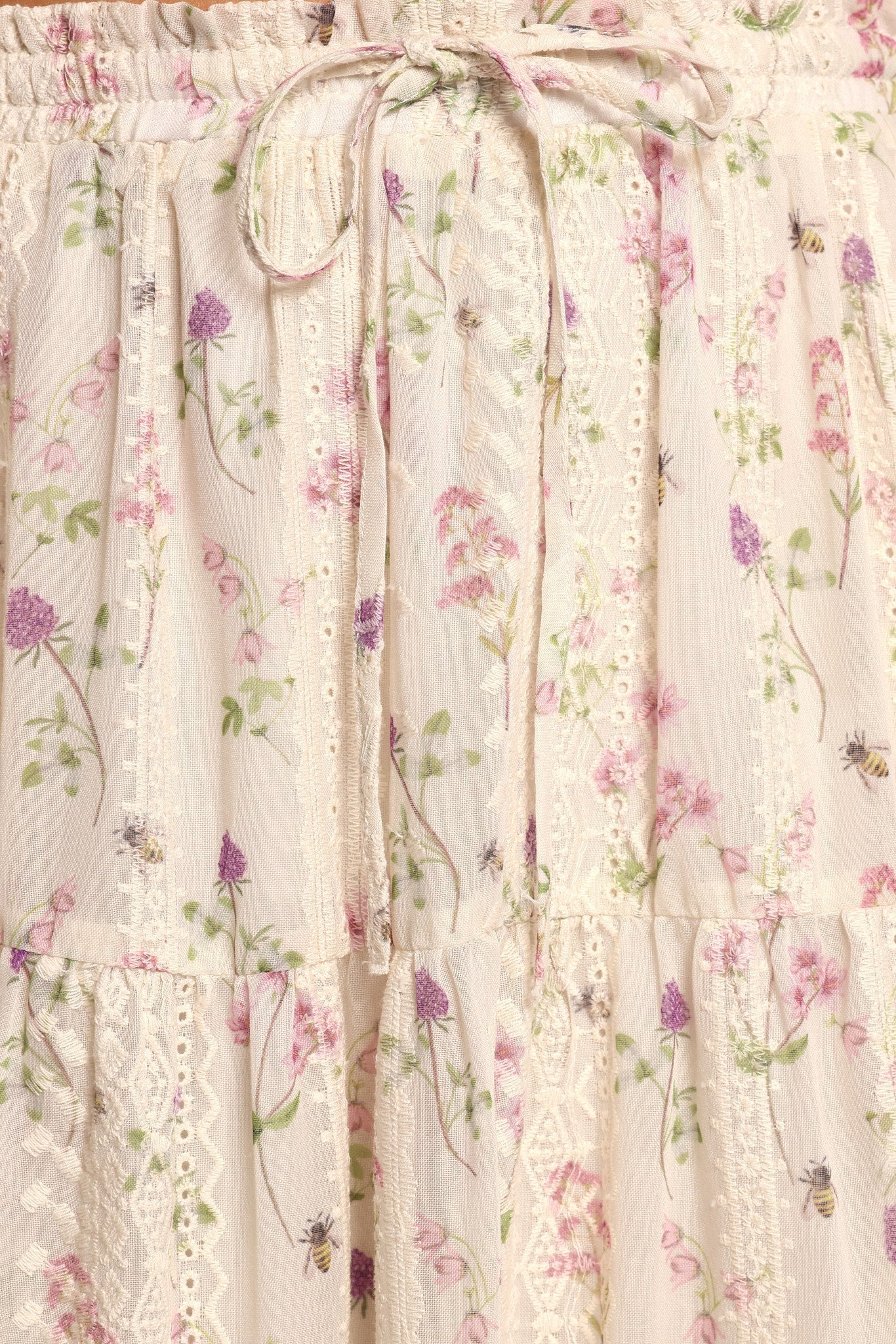 Amberlyn Maxi Skirt Pink Floral