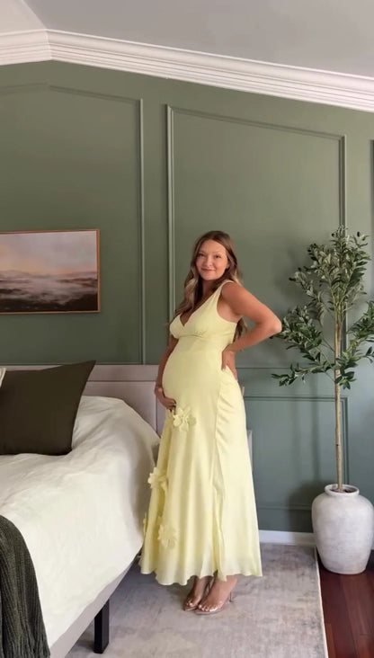 Lavara Maxi Dress Yellow