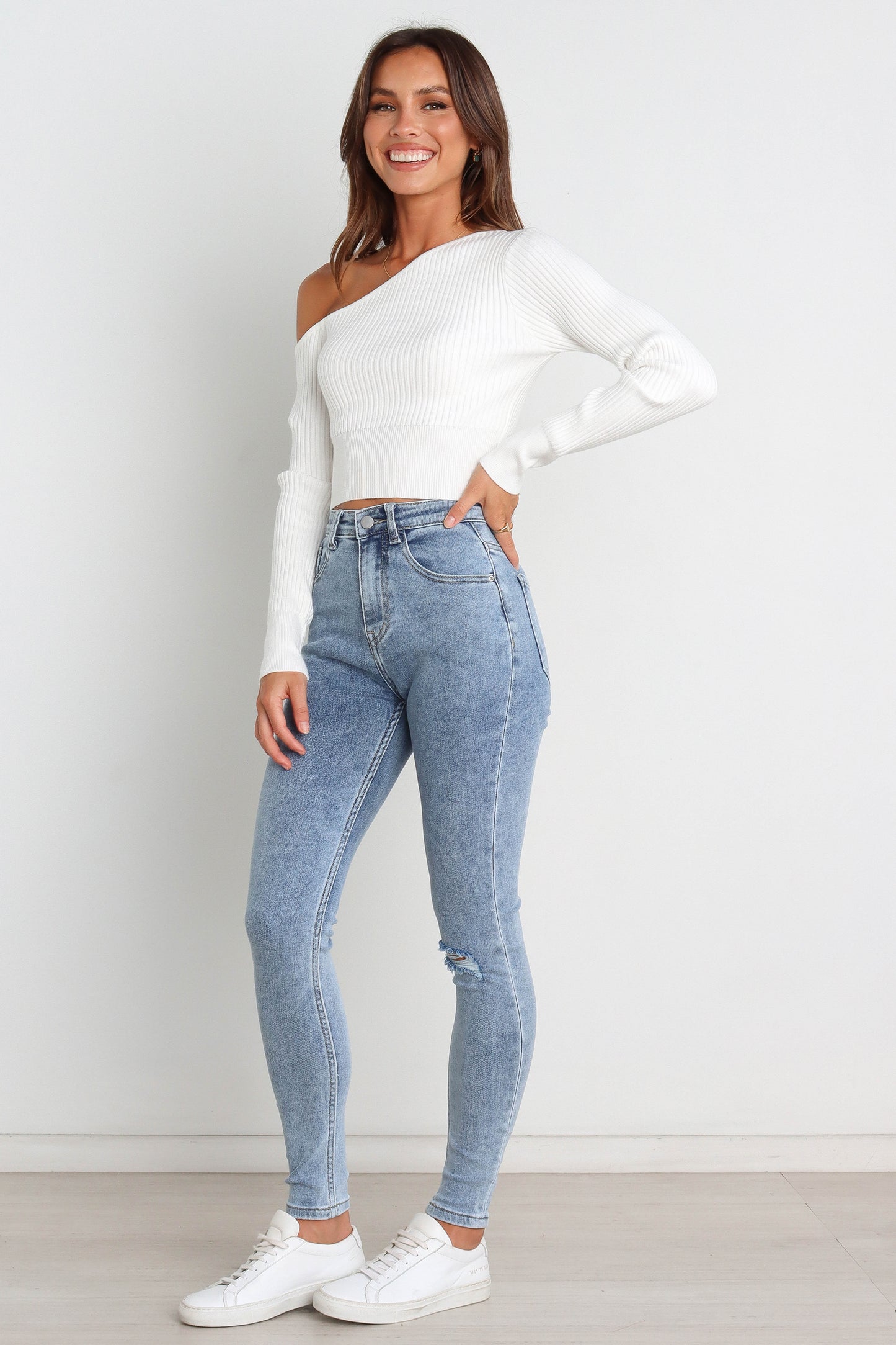 Tina Top White