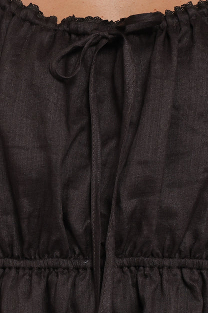 Arista Mini Dress Espresso