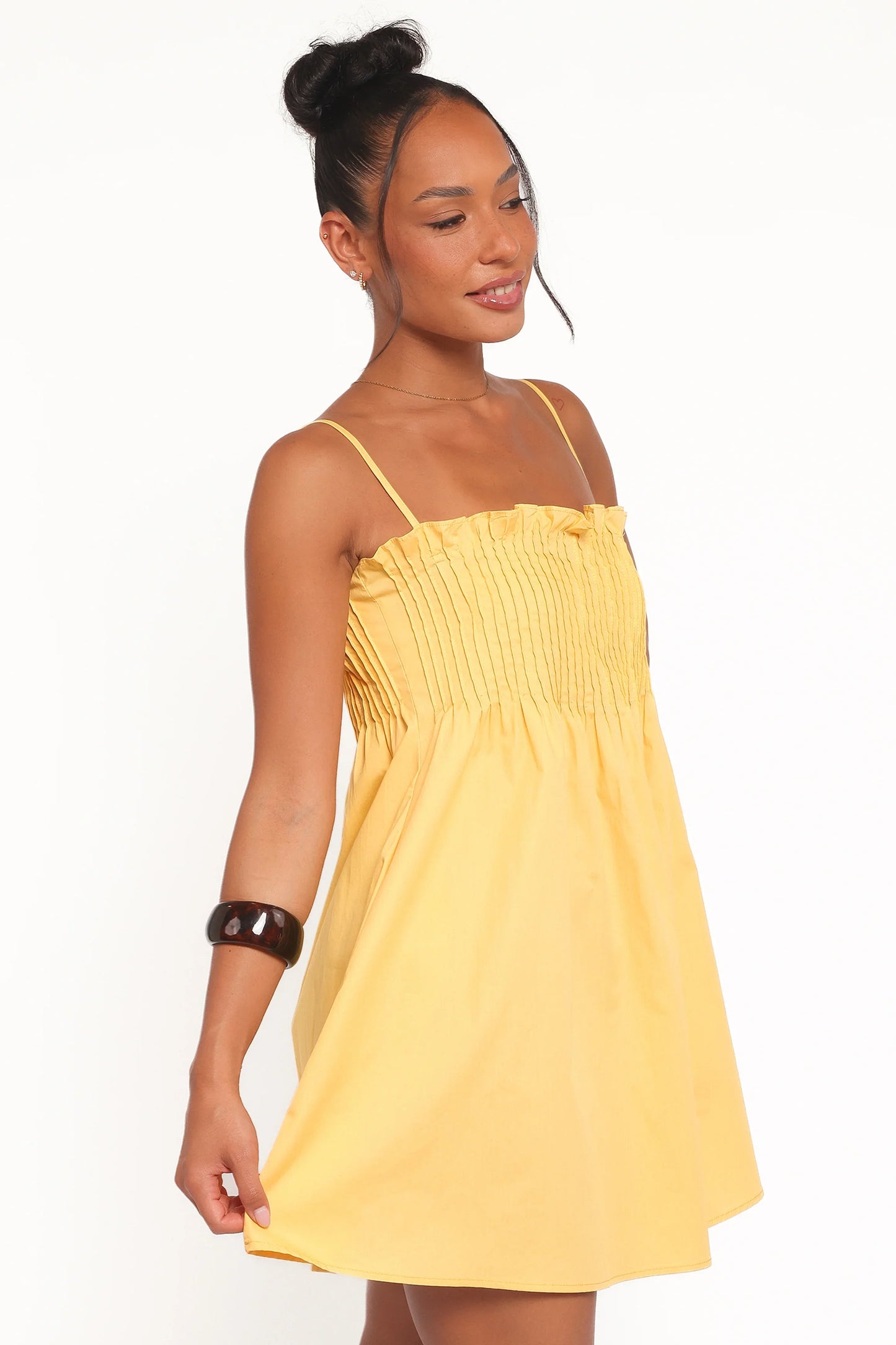 Carson Pleated Mini Dress Mango