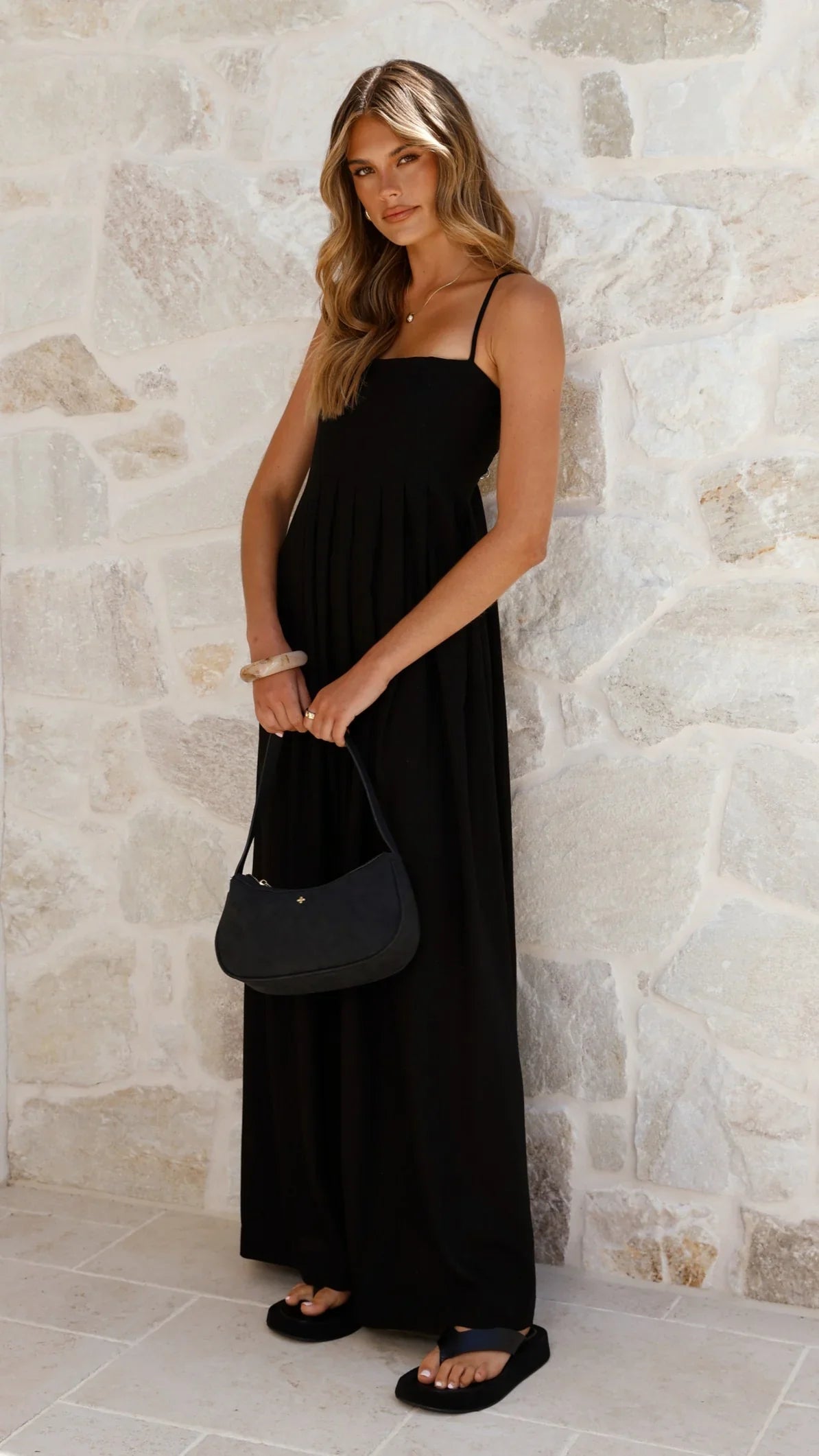 Pippy Maxi Dress Black