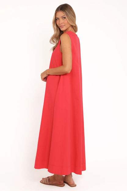 Laurita Maxi Dress Red