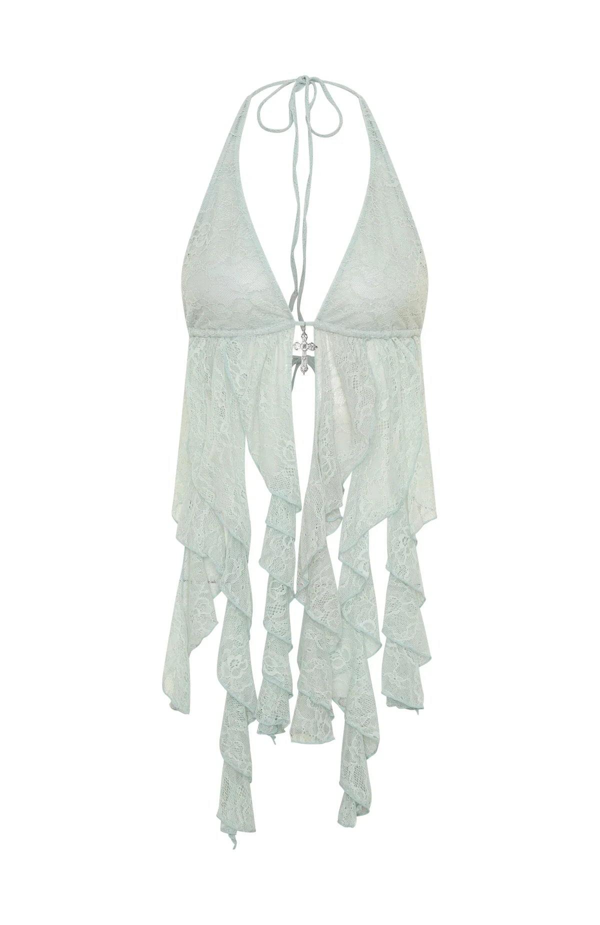 Bright Lights Halter Top Mist