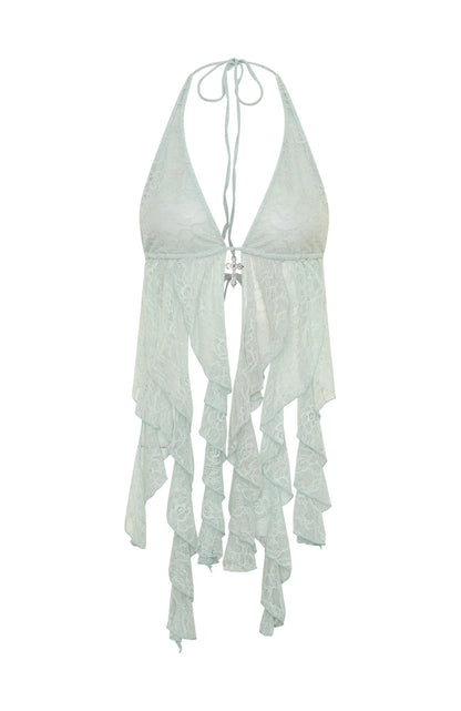 Bright Lights Halter Top Mist