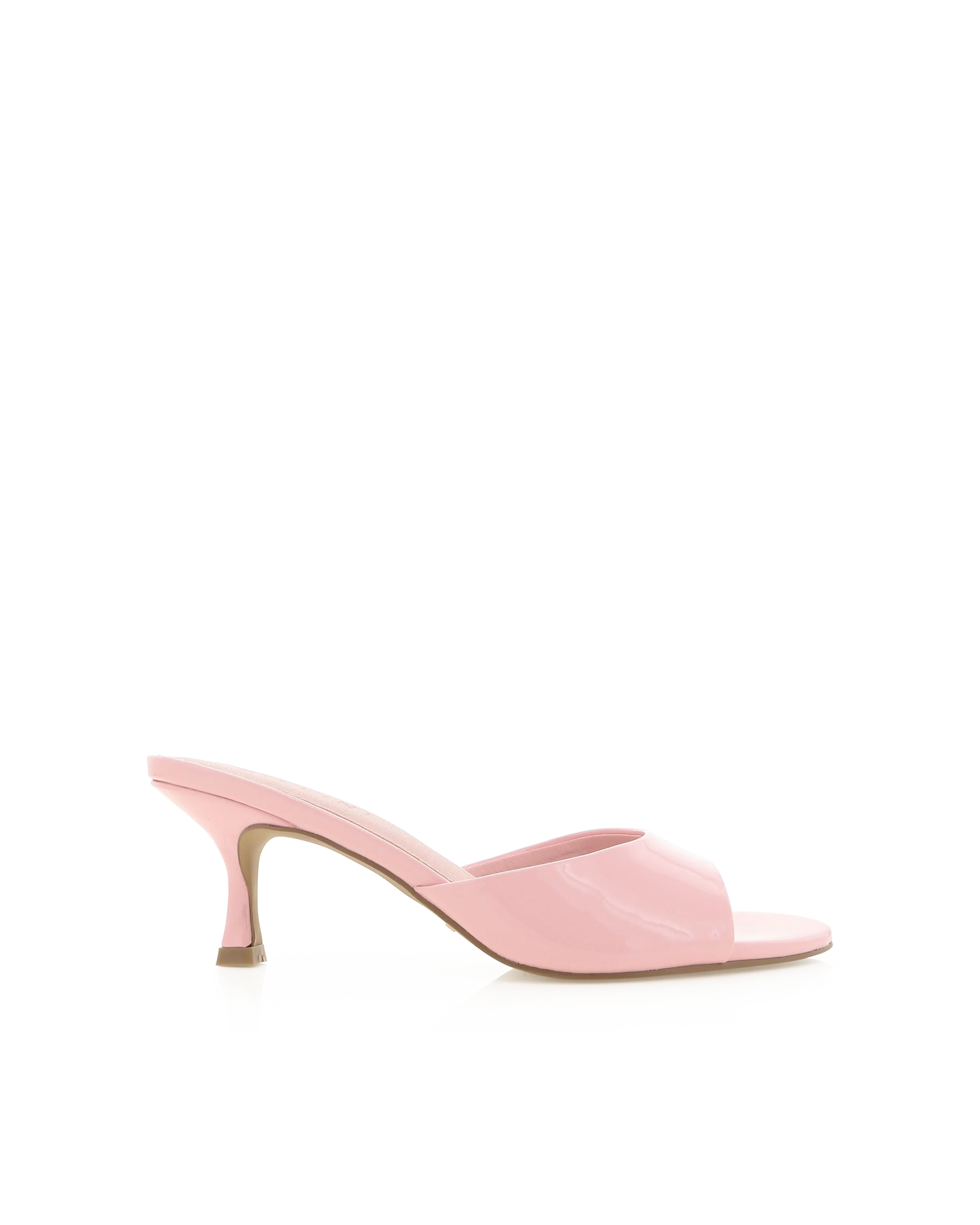 Addy Heels Ice Pink Patent