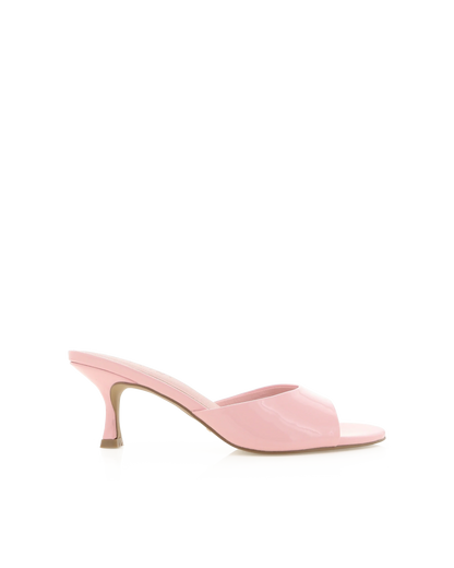Addy Heels Ice Pink Patent