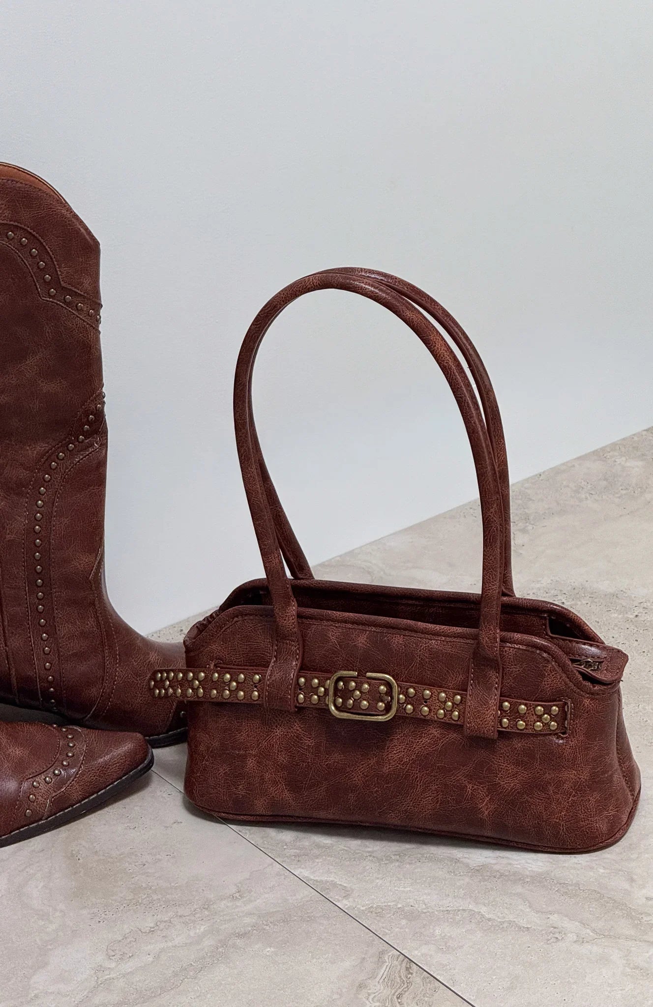 Christie Shoulder Bag Vintage Chocolate