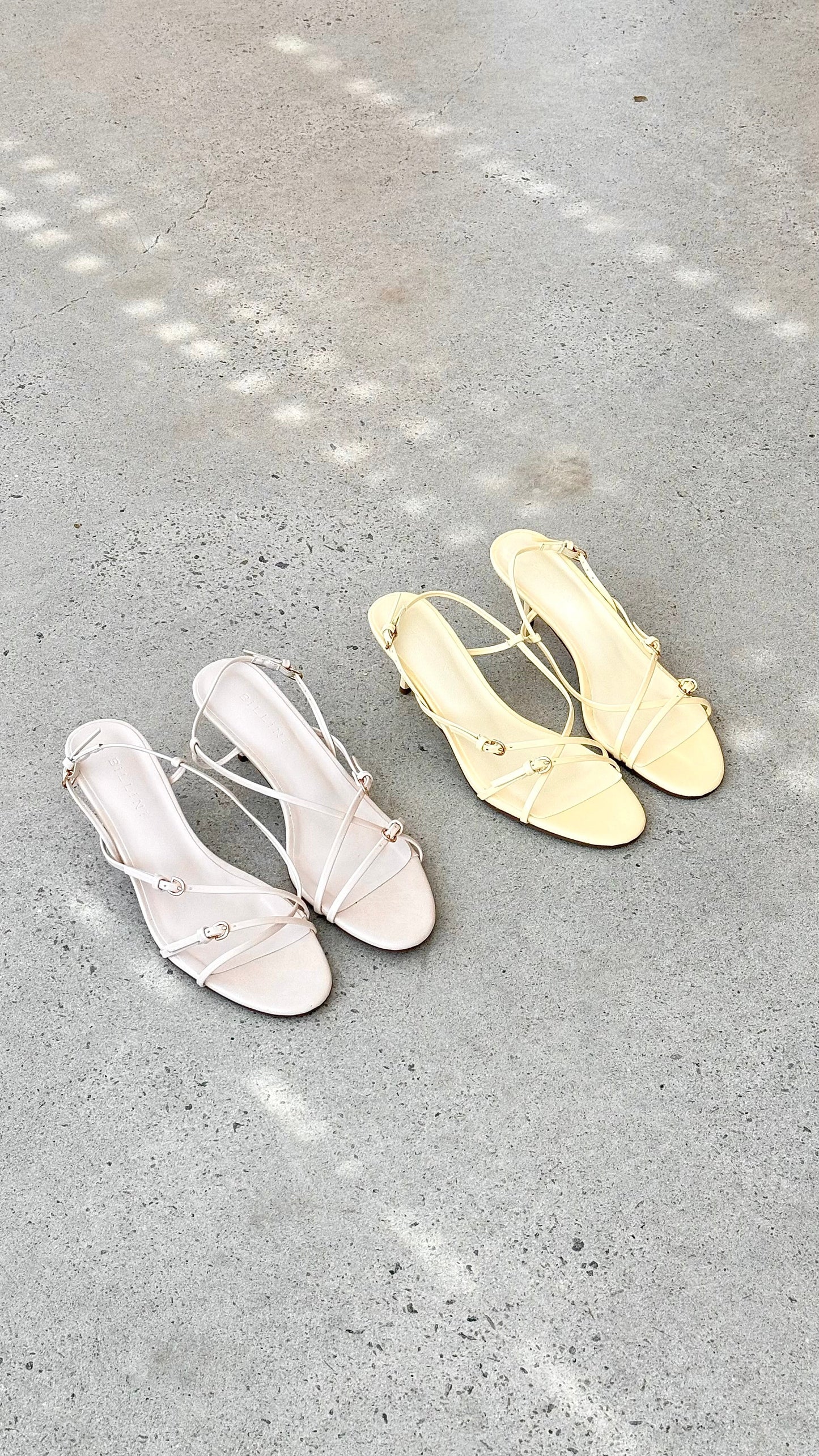 Flossie Heel Pearl Shine