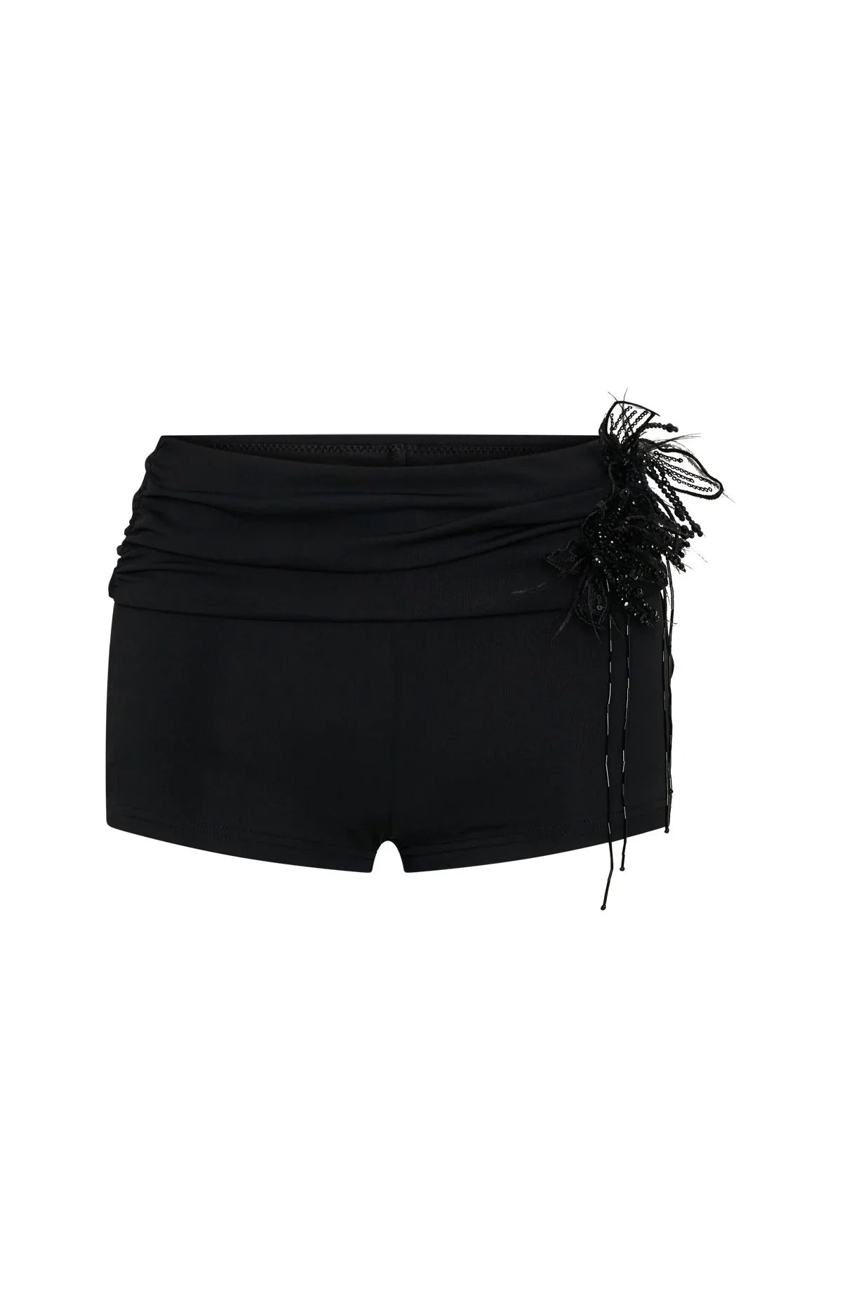 Lets Ride Mini Shorts Black