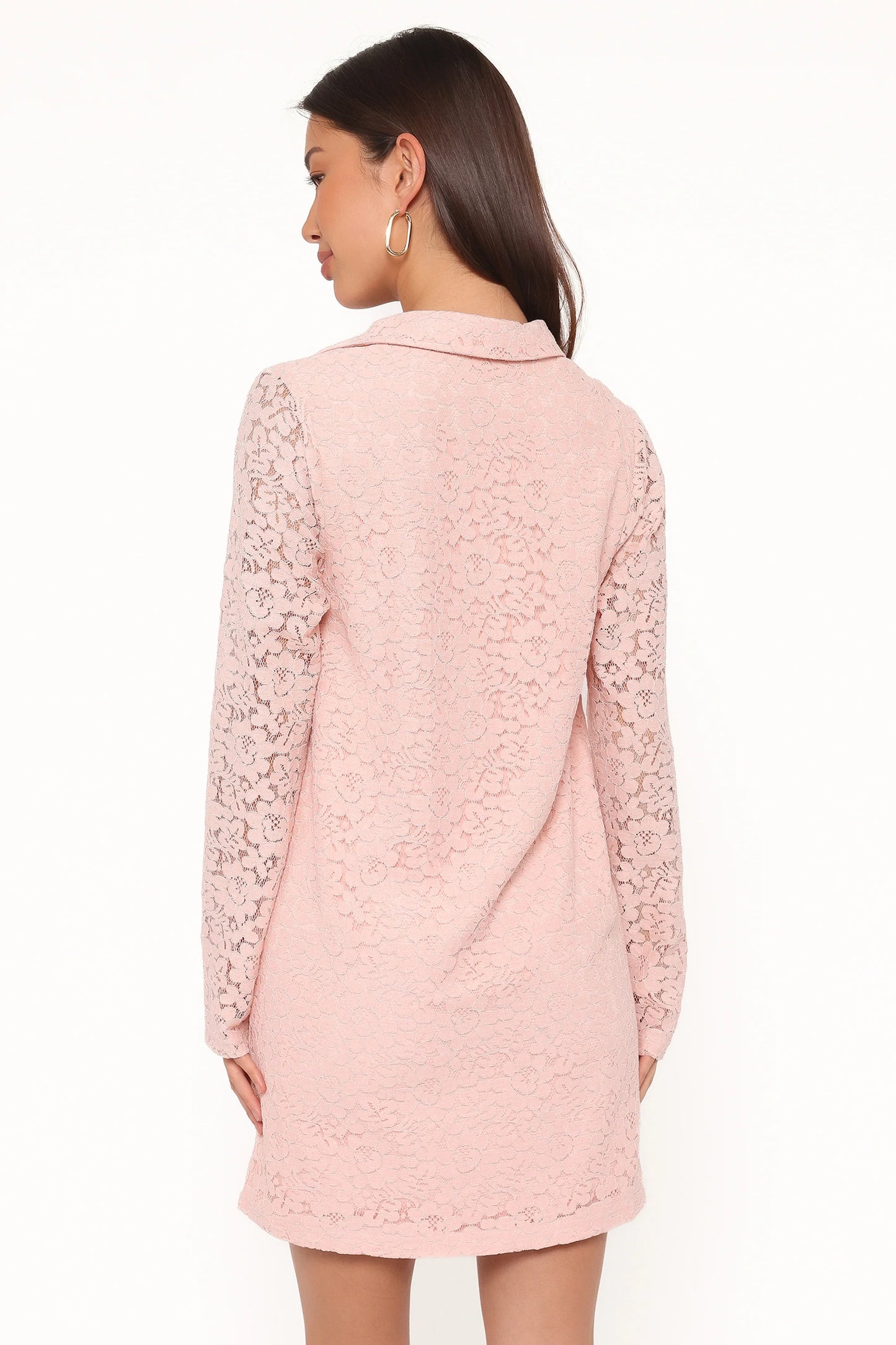 Cidel Mini Dress Pink Lace
