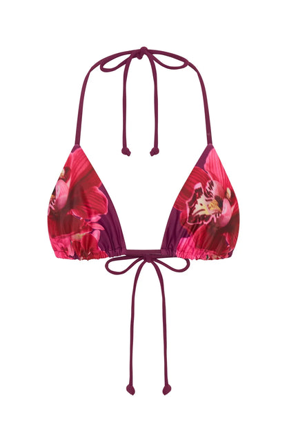 Golden Hour Bikini Top Paradise Bloom
