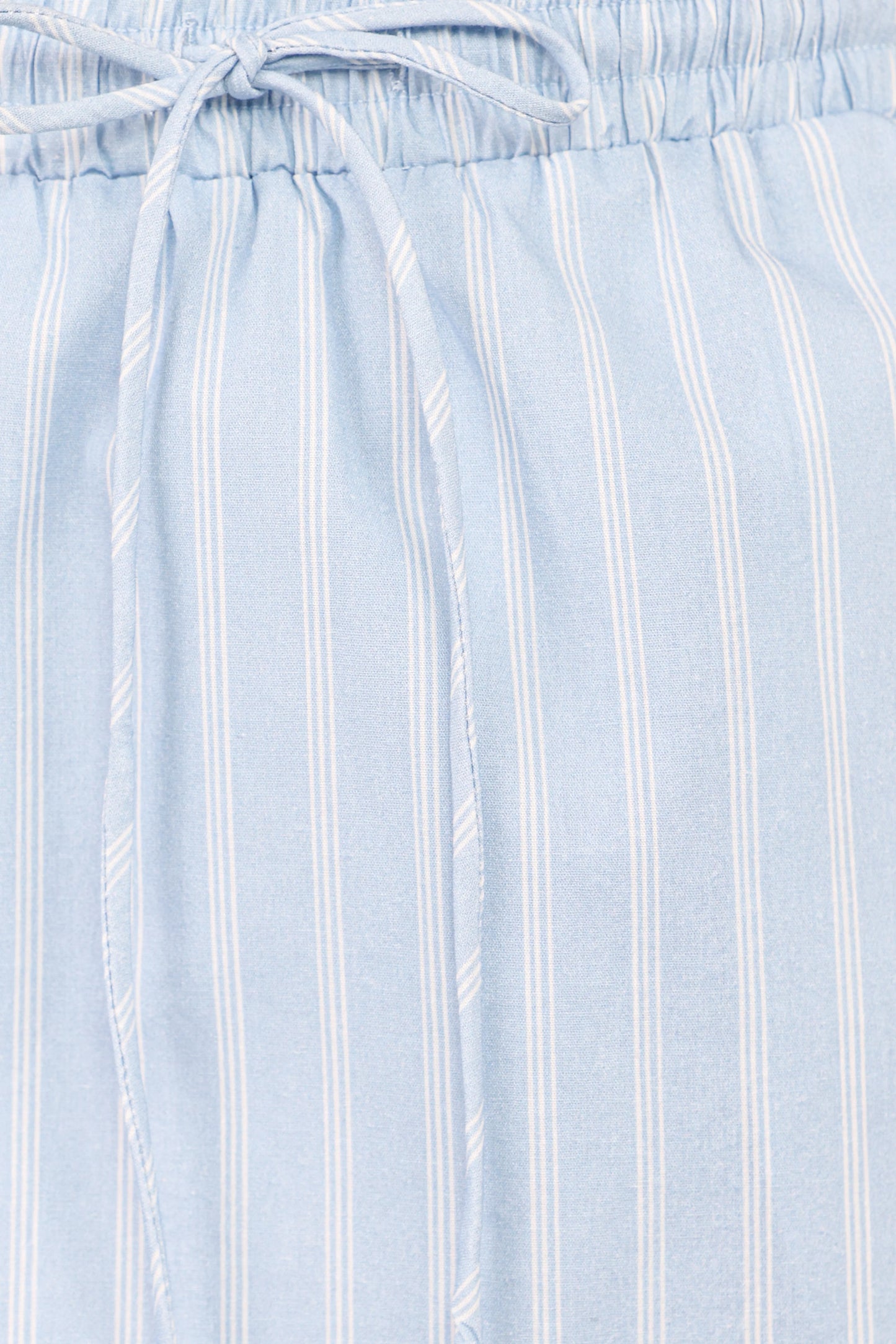 Daisy Skirt Set Blue White Stripe