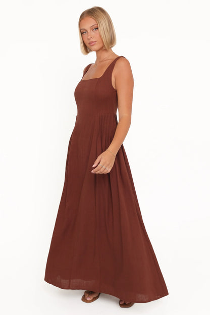 Wilston Maxi Dress Brown