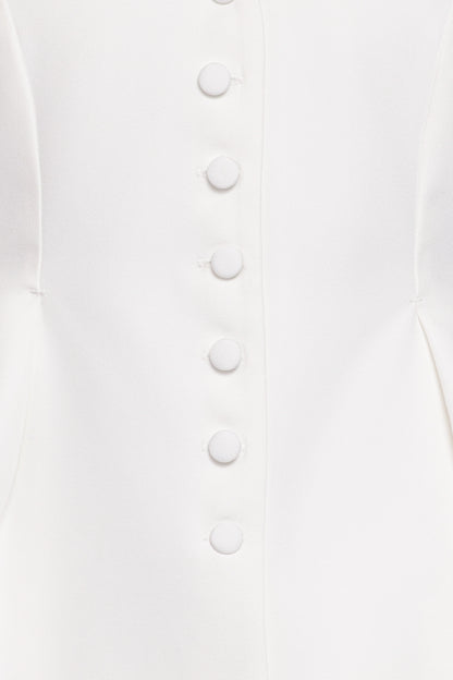 Odelia Halter Vest Pant Set White