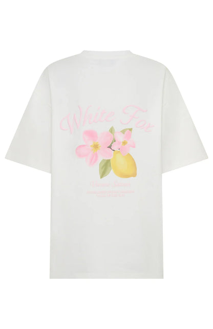 Verano Sixteen Valeria Oversized Tee White