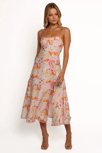Cordelia Midi Dress Floral