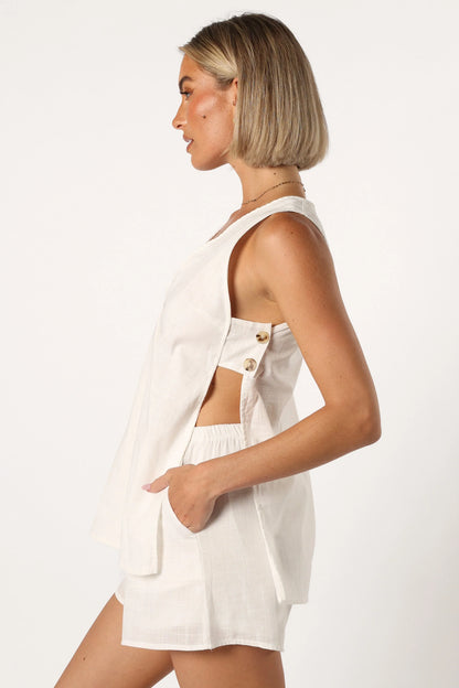 Miller Short Set White
