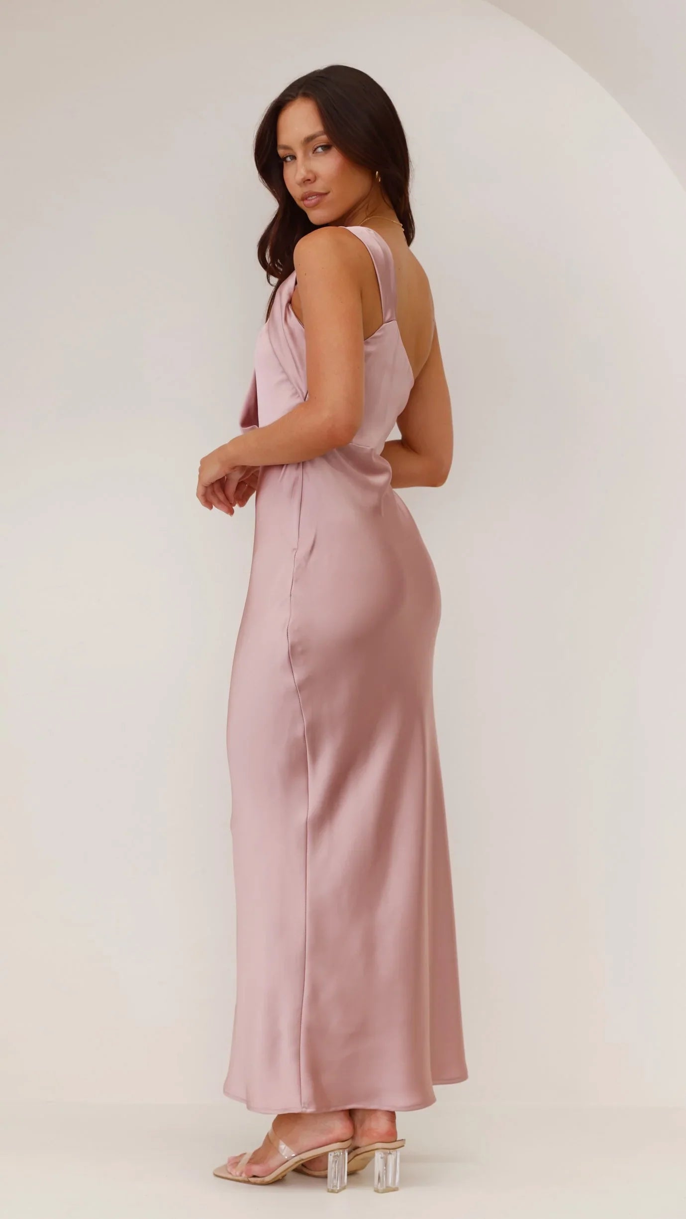 Greta Maxi Dress Dusty Pink