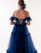 Elegant Off the Shoulder Maxi Dress