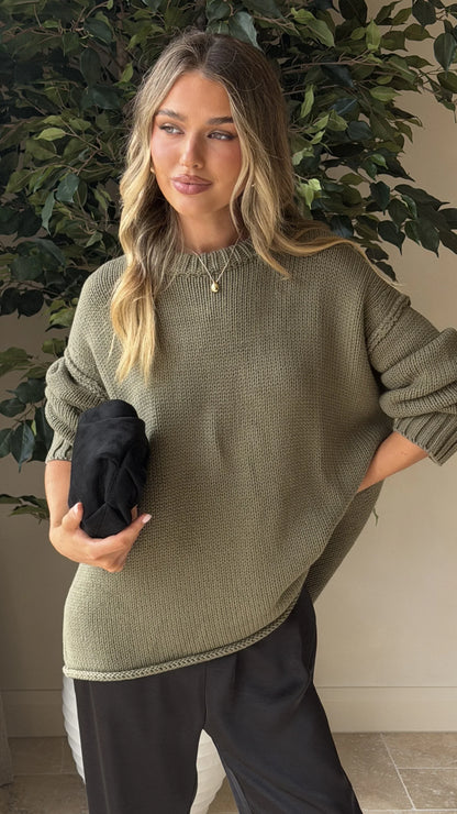 Jase Knit Khaki