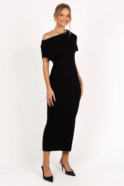 Otis Midi Dress Black