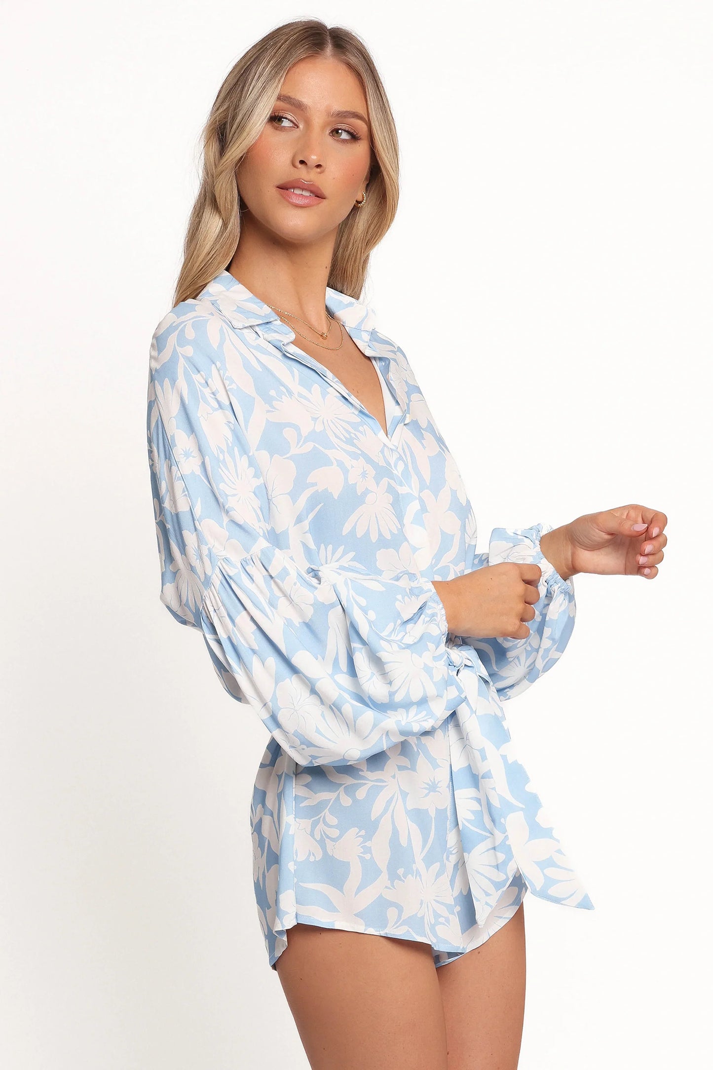 Pali Romper Blue Floral